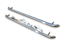 Side Bars Steps + Amber LEDs For Peugeot 5008 2010-2016 4x4