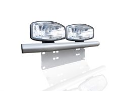 Number Plate Light Bar + 9"Jumbo Spot Lamps For BMW X3 2017+