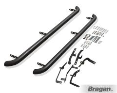 Side bars - Curved For Hyundai Tucson 2015 - 2018 BLACK