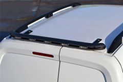 Black Rear Roof Bar + LEDs For Citroen Jumpy 2016+