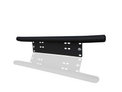 Black Number Plate Bar For Suzuki SX4 S-Cross 2013 - 2021 Aluminium