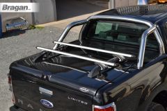 Hard Tonneau Cover Top Rails + Cross Bars For Isuzu D-Max Rodeo 2007-2012 Short