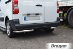 Rear Corner Bars For Vauxhall Opel Combo E 2019 - 2023