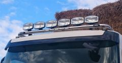 Roof Light Bar + Spots + LEDs For Volvo FM5 Low Cab Standard Sleeper 2021+