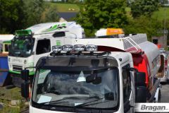 Roof Light Bar - BLACK + Clamps + LEDs + Spots For DAF LF 2014+