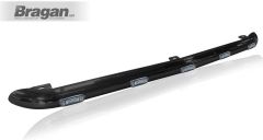 Roof Bar A + White LEDs For Renault Midlum - BLACK