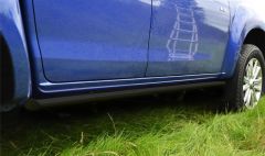 Black Side Bars For Fiat Fullback 2016 - 2019