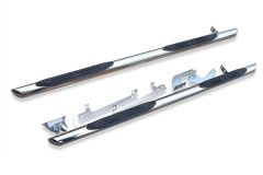 Side Bars + Amber LEDs For Skoda Yeti 2009+ SWB 4x4