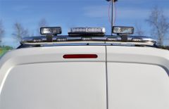 Rear Roof Bar + Multi Function LEDs + Beacon + Spots For Nissan Kubistar  1997 - 2007