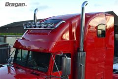Roof Bar + Jumbo Spots + Flush LEDs For American Volvo VNL 670
