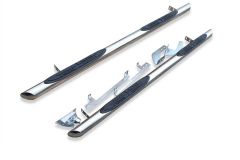 Side Bars + Step Pad + Amber LEDs For Ford Kuga 2016-2019 4x4