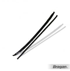 Black Roof Rack Rails Pair For BMW X6 G06 2020+