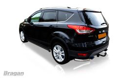 Side Bars For Ford Kuga 2013 - 2019 - BLACK