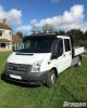 Roof Bar + LEDs For Ford Transit MK7 07 -14 Stainless Steel Spot Lamp Light Bar