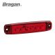 12v / 24v Dual Voltage Super Slim Red LED Marker Light Truck Trailer Van 4x4