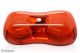 12 / 24v Double Amber LED Strobe Flashing Beacon -Bolt On