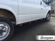 Black Side Bars + Amber LEDs For Ford Transit MK7 SWB 2007 - 2014