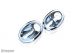 To Fit 2013 - 2018 Ford Transit / Tourneo Custom Chrome Fog Lamp Cover