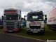 To Fit 2014+ DAF LF Euro 6 18T Grill Bar C + Oval Black ABS Spot x4