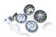 16'' Wheel Trim Covers Set For Iveco Daily Heavy 1999 - 2006