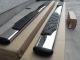 To Fit 2012 - 2016 Isuzu D Max Rodeo Side Bars Steps + Amber LEDs x4