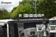 Roof Light Bar - BLACK + LEDs + Jumbo Spots x4 + Amber Beacons For Scania New Generation P, G & XT Series