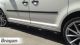 Black Side Bars + Amber LEDs For Renault Kangoo 1997 - 2007