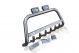 Chrome Stainless Steel Bull Bar + Rectangle Spots For Citroen Berlingo 2019+ A Bar Front - Detachable