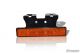 12v Amber Slim LED Side Marker Light + Bracket