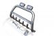 Bull Bar + Rectangle Spots x2 For Volkswagen Caddy 2004-2010 A Bar - Detachable