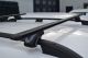 Black Roof Rails + Black Cross Bars For Peugeot Partner Tepee 2008-2016