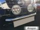 To Fit 2016+ Nissan Navara D23 / NP300 Bumper Light Bar + Plate Holder + 7in LED Spot