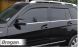 To Fit 2010 - 2015 Mercedes-Benz GLK Class Smoked Window Deflectors - Adhesive