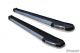 Running Boards - Black with Aluminium Strip For Nissan Qashqai 2007 - 2014 