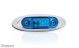 12 / 24v Blue Chrome LED Marker Light