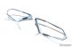 To Fit 2012 - 2016 Isuzu D-Max / Rodeo Chrome Front Head Light Trim