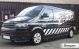 Black Side Bars + Amber LEDs For Volkswagen Transporter T5 SWB 2004-2015
