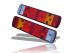 Pair Scania R / P / 4 Series Rear Tail Lamp - Stop / Tail / Reverse / Indicator / Fog Light