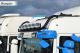 Roof Light Bar - BLACK + Round Spot Lamps x6 For Scania P, G, R, 6 Series 2009+ Highline