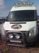 To Fit 2007 - 2014 Ford Transit MK7 Bull Bar + Spot Lamps
