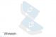 To Fit Scania 4 P G R 6 Series 2pc V8 Side Wing Plates - Stainless Steel