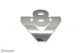 To Fit Stainless Steel Scania V8 Badge Large - 350mm Wide x 315mm High