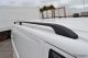 To Fit 2004 - 2015 Volkswagen Transporter T5 / Caravelle LWB Black Roof Rails - Steel