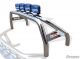 Rollbar + Blue Oval Spots & Clamps + LEDs x5 For Volkswagen Amarok 2016 - 2023