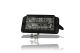 12 / 24v Amber / Red LED Rectangle Flashing Strobe Light x1