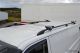 Roof Rails Black + Silver Crossbars + Stops For Mercedes Vito Viano 2004 - 2014 SWB