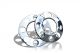 Front Outer Wheel Trim Cover Doughnut For 19.5