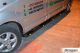 Side Bars - BLACK + Step Pads + Amber LEDs x10 For Vauxhall Opel Vivaro SWB 2002 -2014