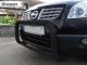 Bull Bar BLACK + Jumbo Spots For Nissan Qashqai 2007 - 2014