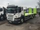 To Fit Pre 2009 Scania P, G, R, Series Low / Day Roof Light Bar + Jumbo Spots x4 + Clear Lens Beacon x2 + Air Horns x2